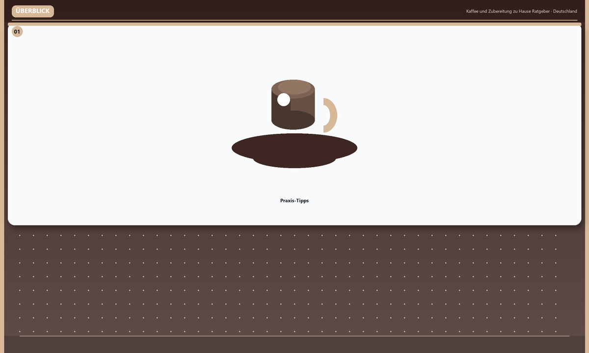 Kaffee & Home-Café Tipps – 7 Tipps für Einsteiger